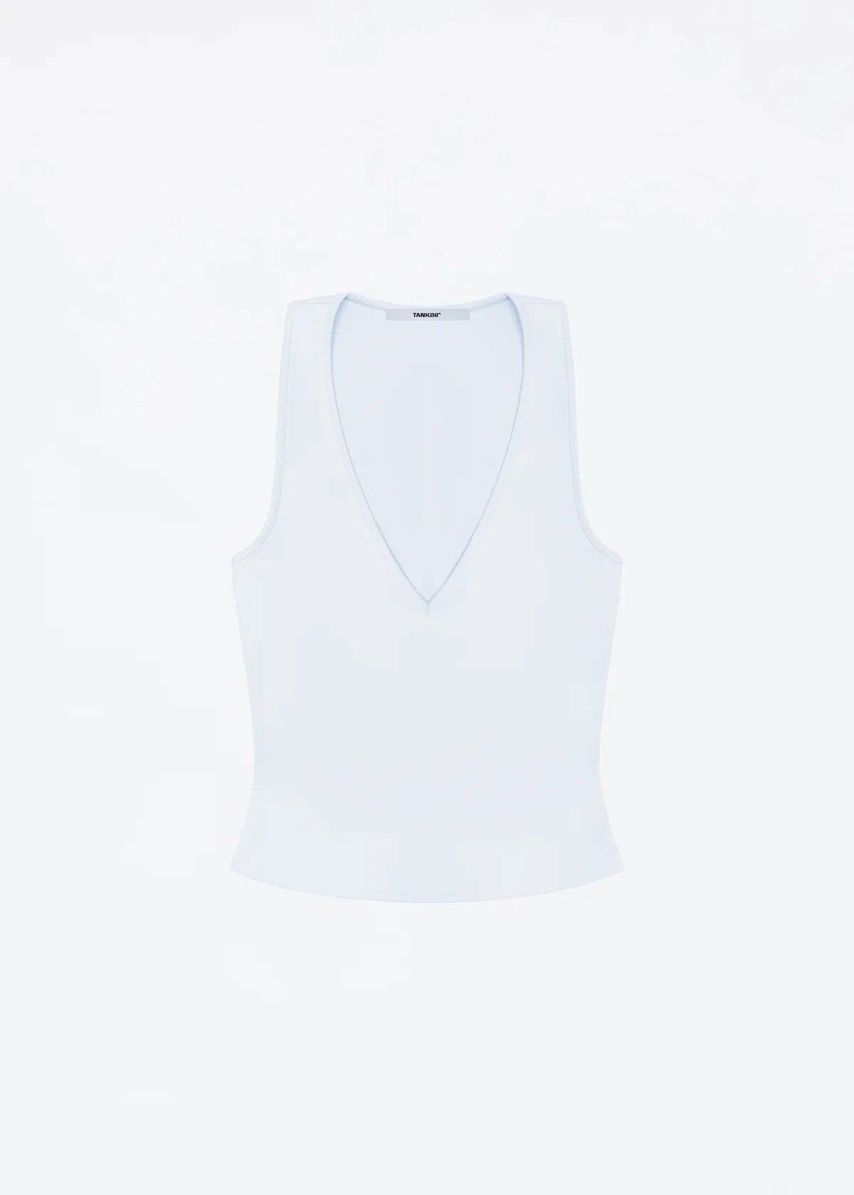 Tank Summer Women's Solid Color Deep V Neck Vest Slim Sexy Sleeveless Top Short Top