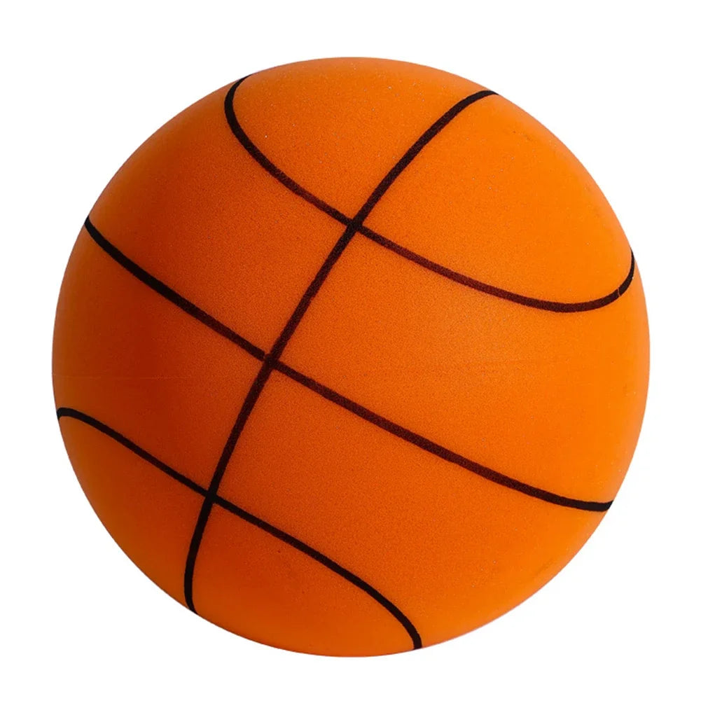Mute Silent Basketball Diameter 18/21/24 CM Indoor Silent Skip Ball Squeezable Slient Child Sports Toy Game Bounce Basketballs