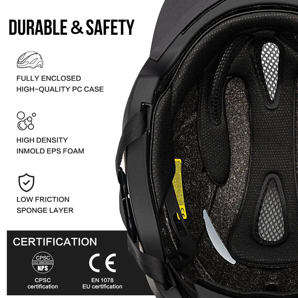 Horntour New Bicycle Helmet Road cycling bicycle helmet with led Men and Women Outdoor Sports Integrally Molded lightweight