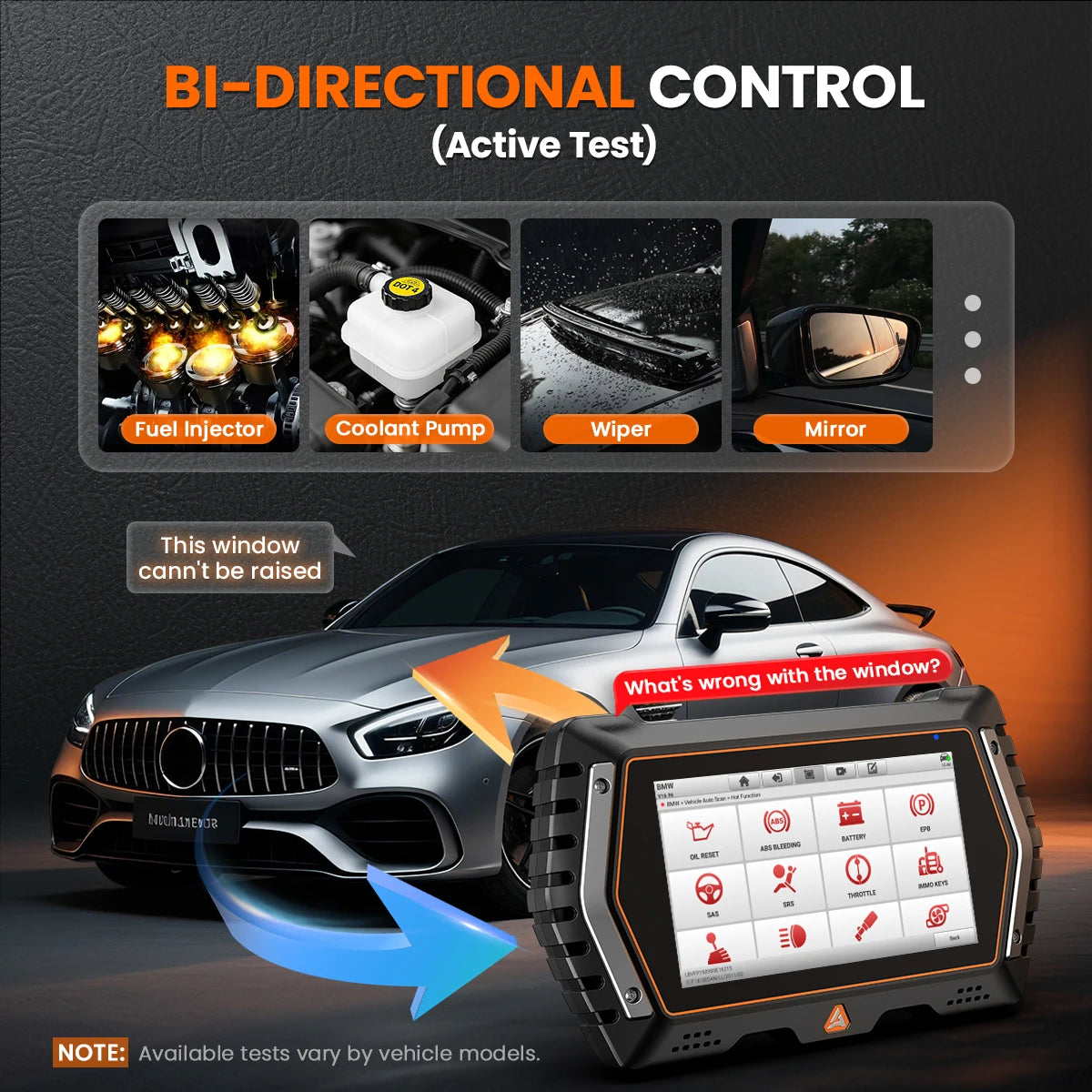 ANCEL V3 Elite OBD2 Scanner Car Diagnostic IMMO Keys for BMW 40+Reset Service Active Test OBD2 BMW Special Inspection Tool 2025