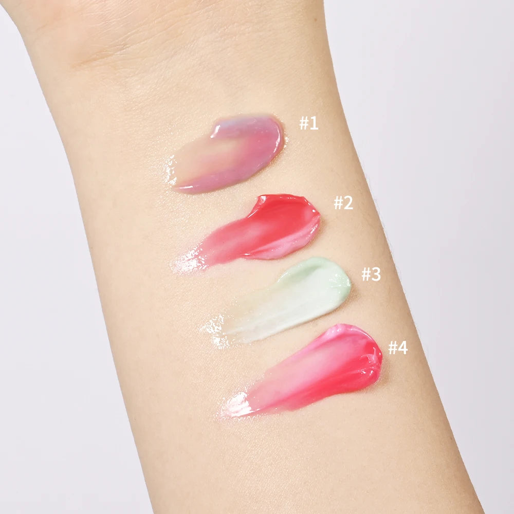 Moisturizing Blueberry Lip Mask Dual-Color Lip Sleeping Mask for Reduce Fine Lines Nourish Exfoliation Lips Skin Care