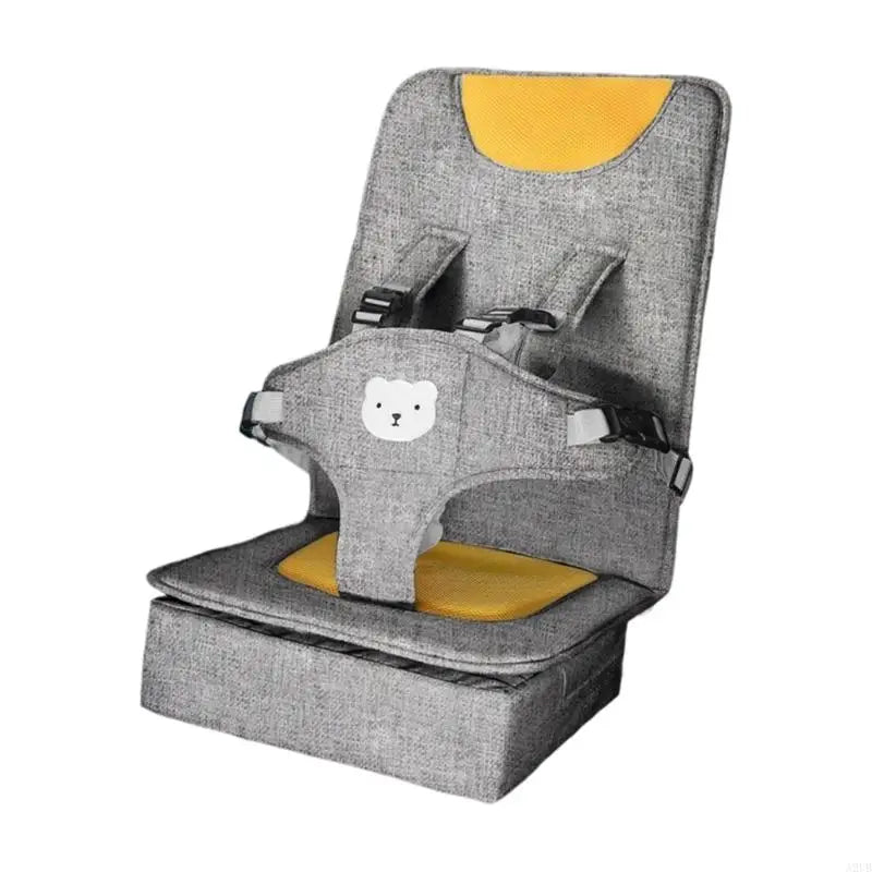 Portable Child Car Lightweight Linen Fabric Designs Travel Seats for Travel Safety & Comfortable Breathable Support A2UB