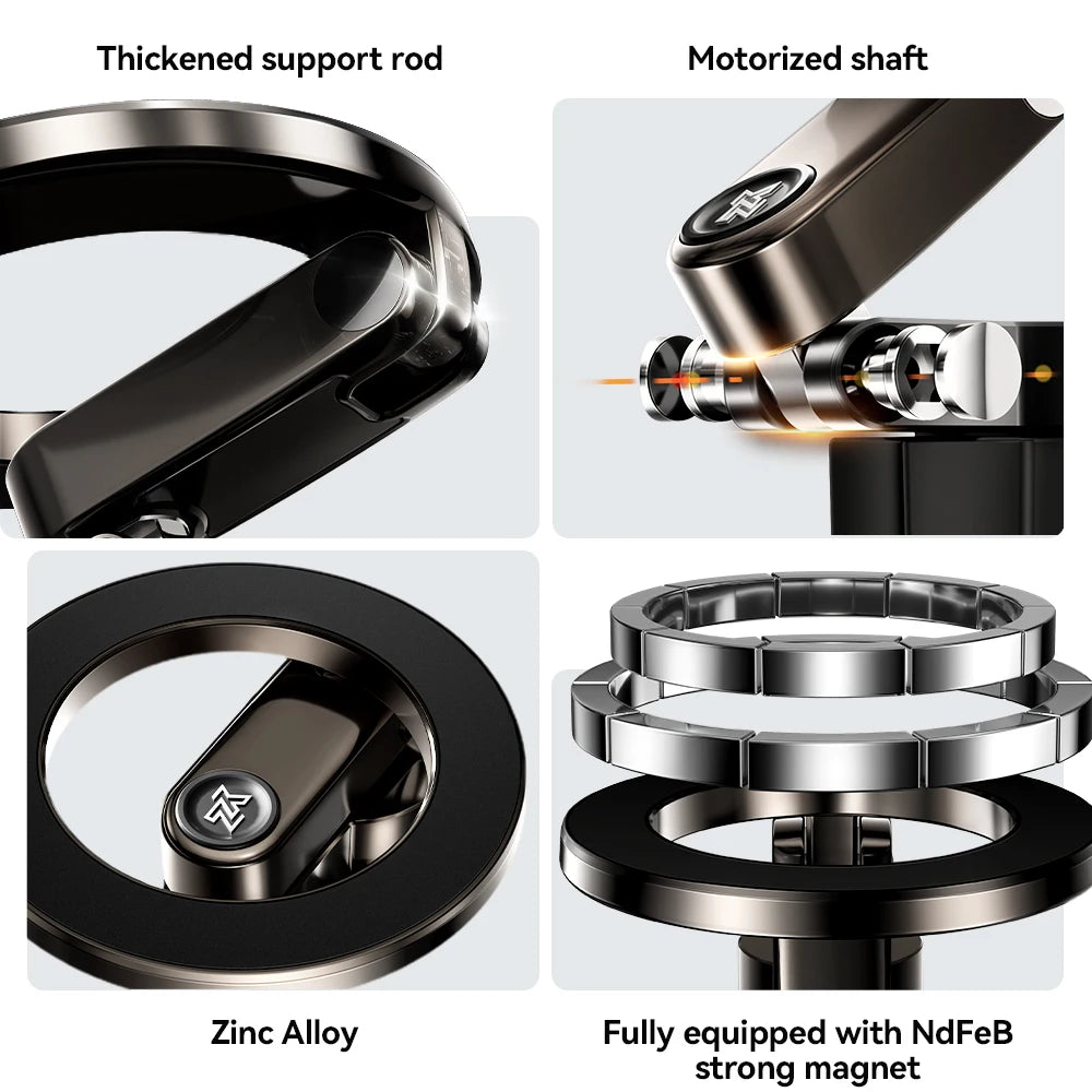 YZ For Tesla Magnetic Car Phone Holder 2025 Model 3 Y Highland Juniper Air Vent Mount Car Bracket Stand 360 Degree Rotatable