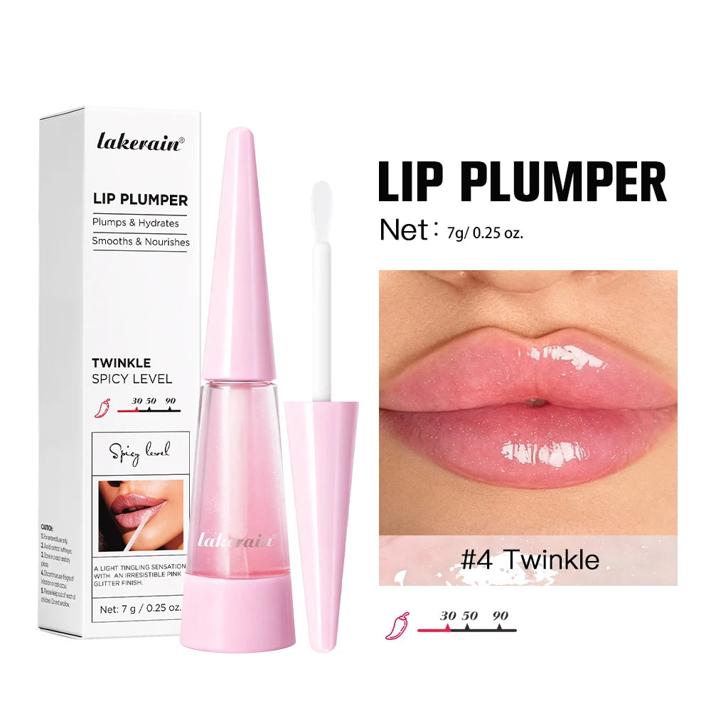 Reedle Shot Lip Plumper Nourish Lips Care Moisturizing Transparent Gloss Fragrance Free Plumping Stocking Stuffer Cosmetics