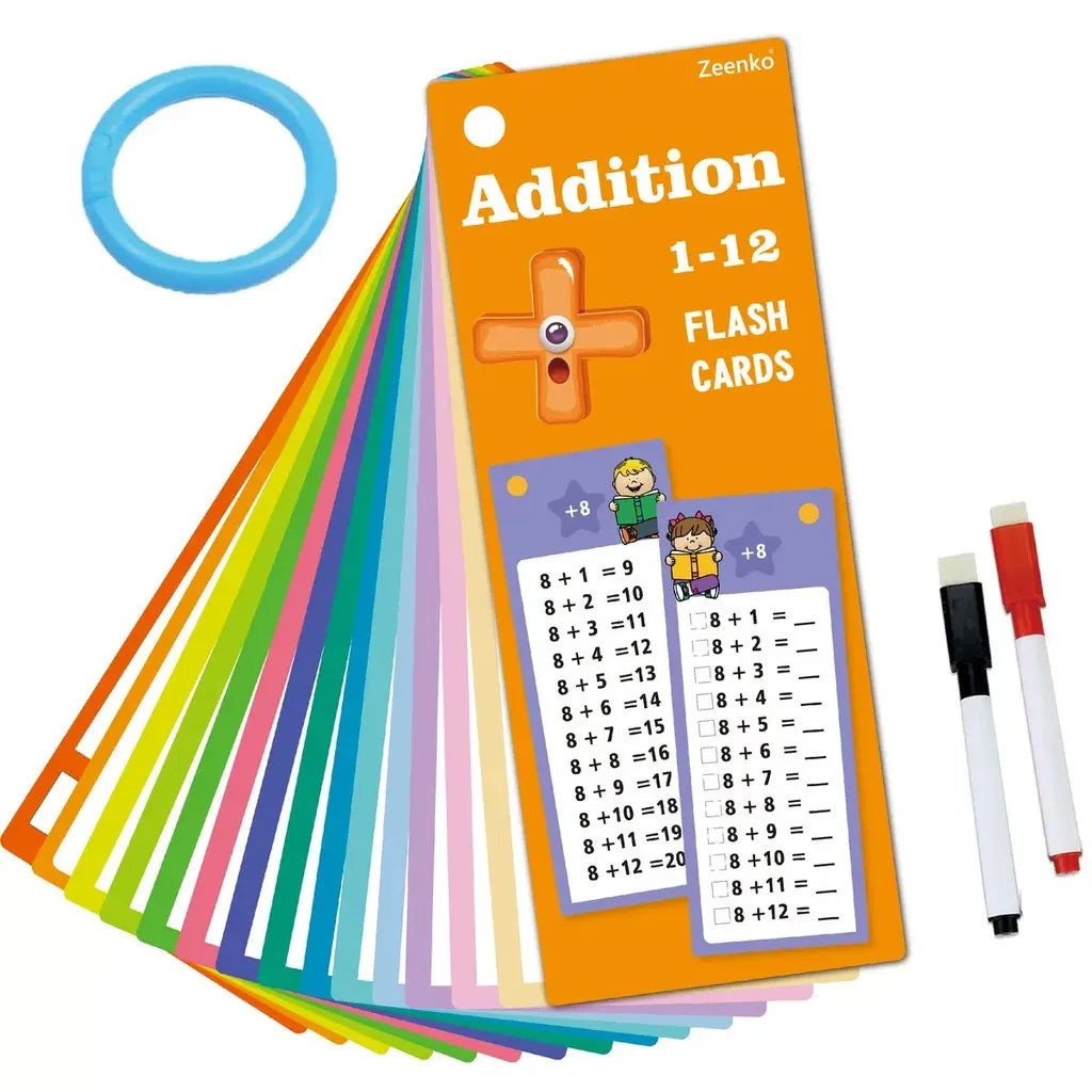 15pcs 1-12 Maths Table Cards Self Check Math Learning Tool Math matical Teaching Aids Children Educational Toy