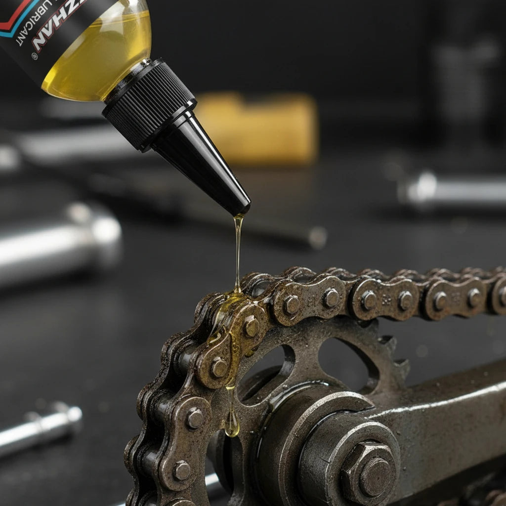 100ml Motorcycle Chain Lubricating Oil Main/Side Parking Stand Lubricants Maintenance Rust Noise Reducing Bicycles Chain Oil