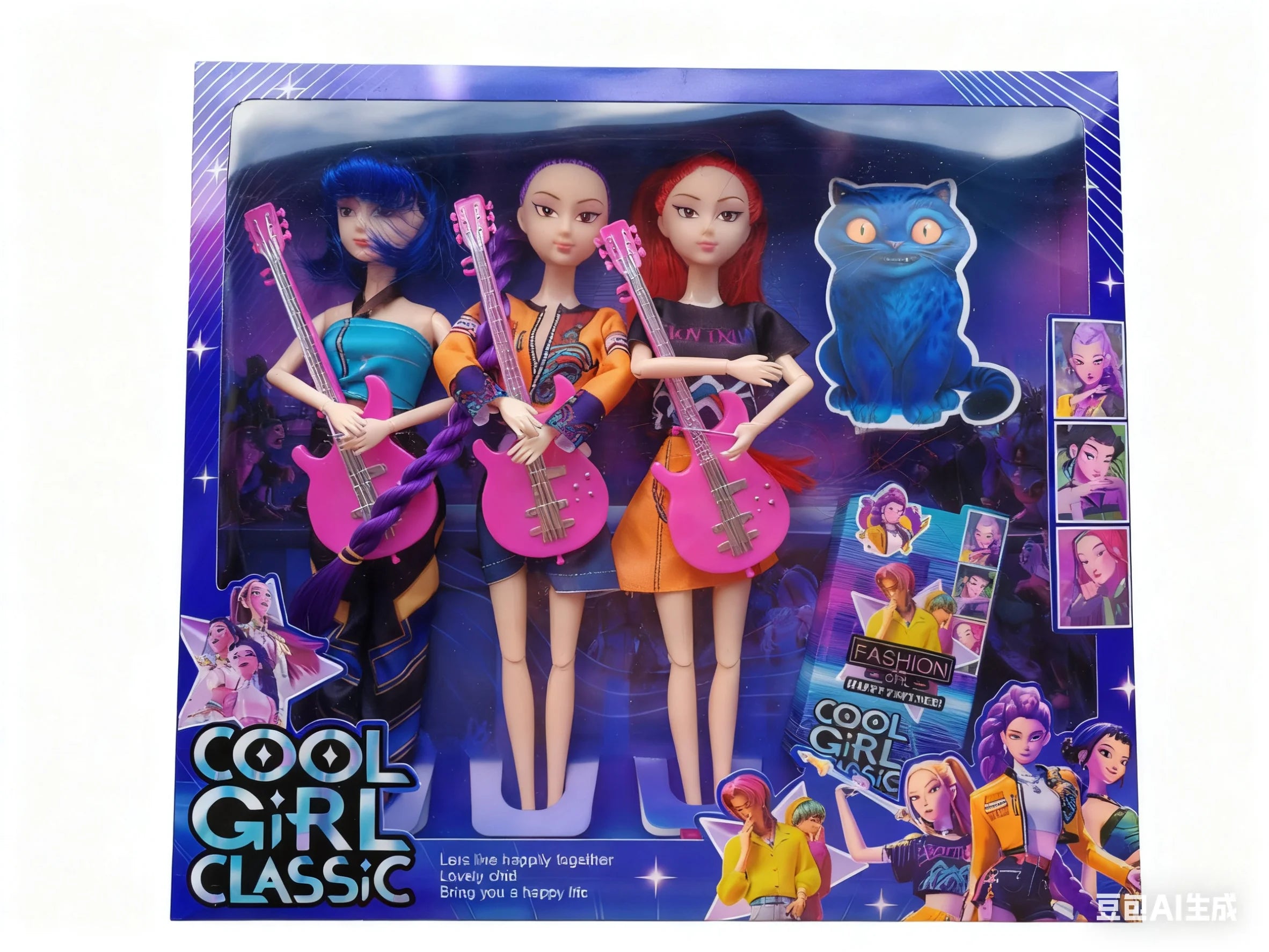 2025 HOT Anime Demon Hunters Doll Toys Rumi Mira Zoey Beautiful Princess Baby Girl Dolls Surprise Birthday Gifts for Girls