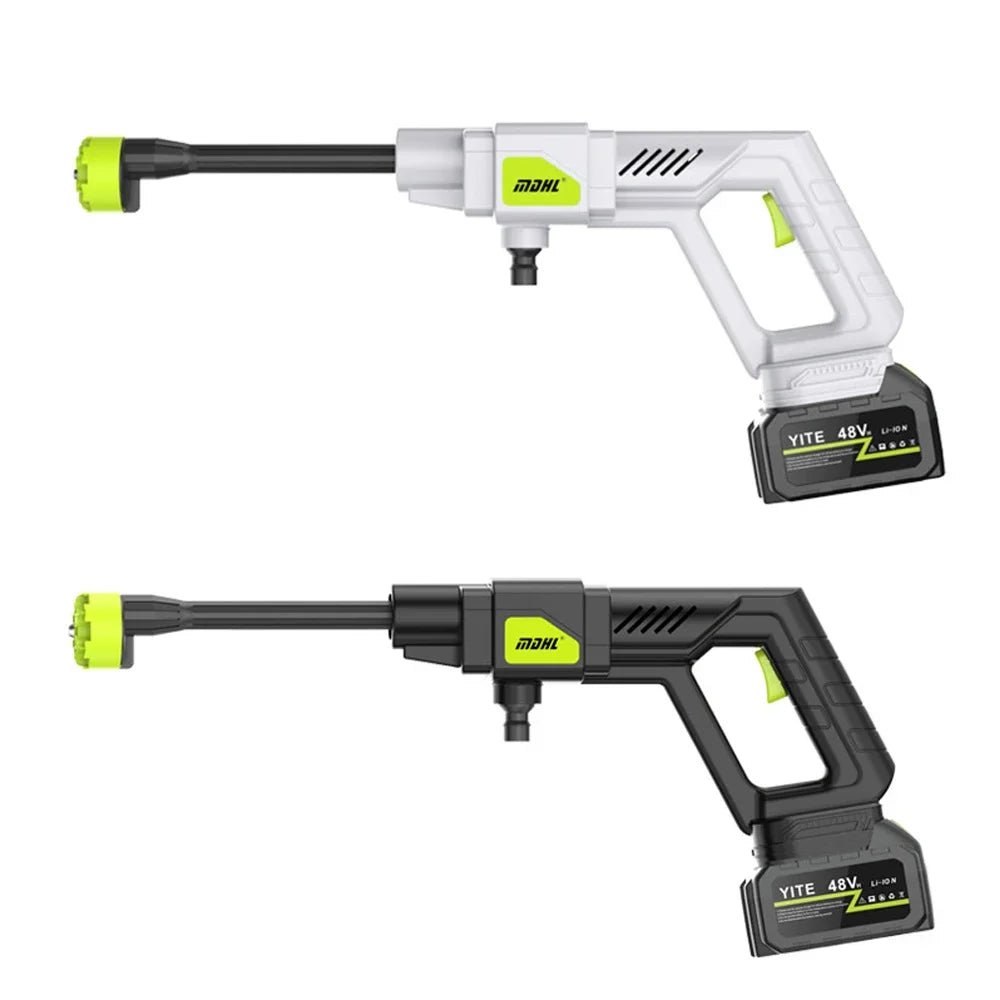 2025 New high pressure cordless cleaning water gun, portable household turbocharged electric car washing machine