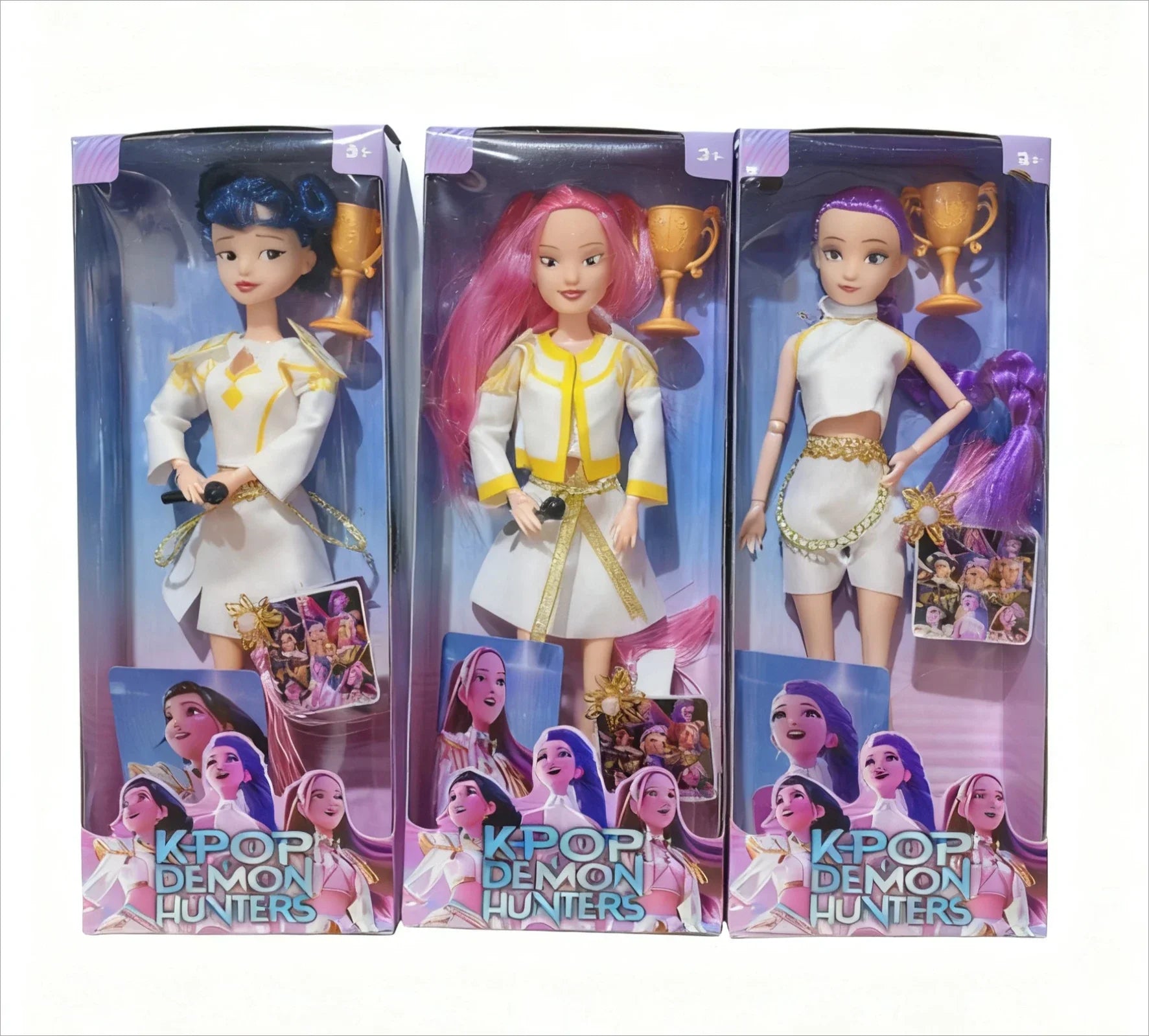 2025 HOT Anime Demon Hunters Doll Toys Rumi Mira Zoey Beautiful Princess Baby Girl Dolls Surprise Birthday Gifts for Girls