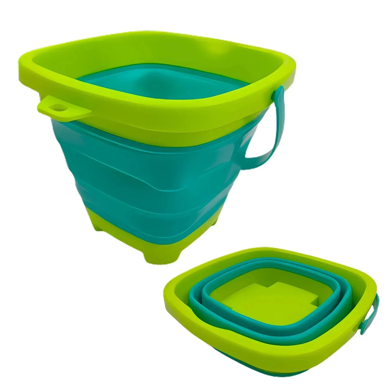 Children's Collapsible Bucket Dredging Sand Multi-functional Portable Beach Water Toy