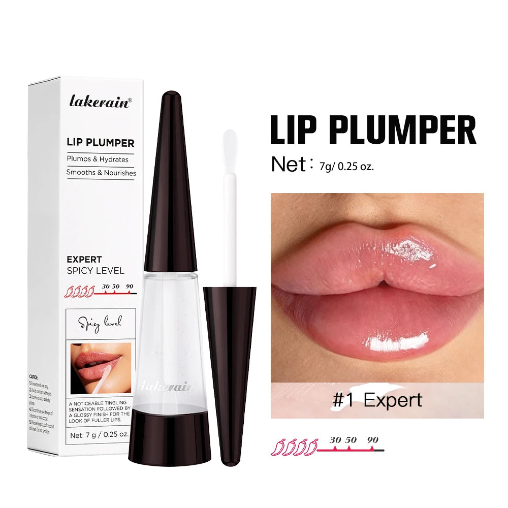 Reedle Shot Lip Plumper Nourish Lips Care Moisturizing Transparent Gloss Fragrance Free Plumping Stocking Stuffer Cosmetics