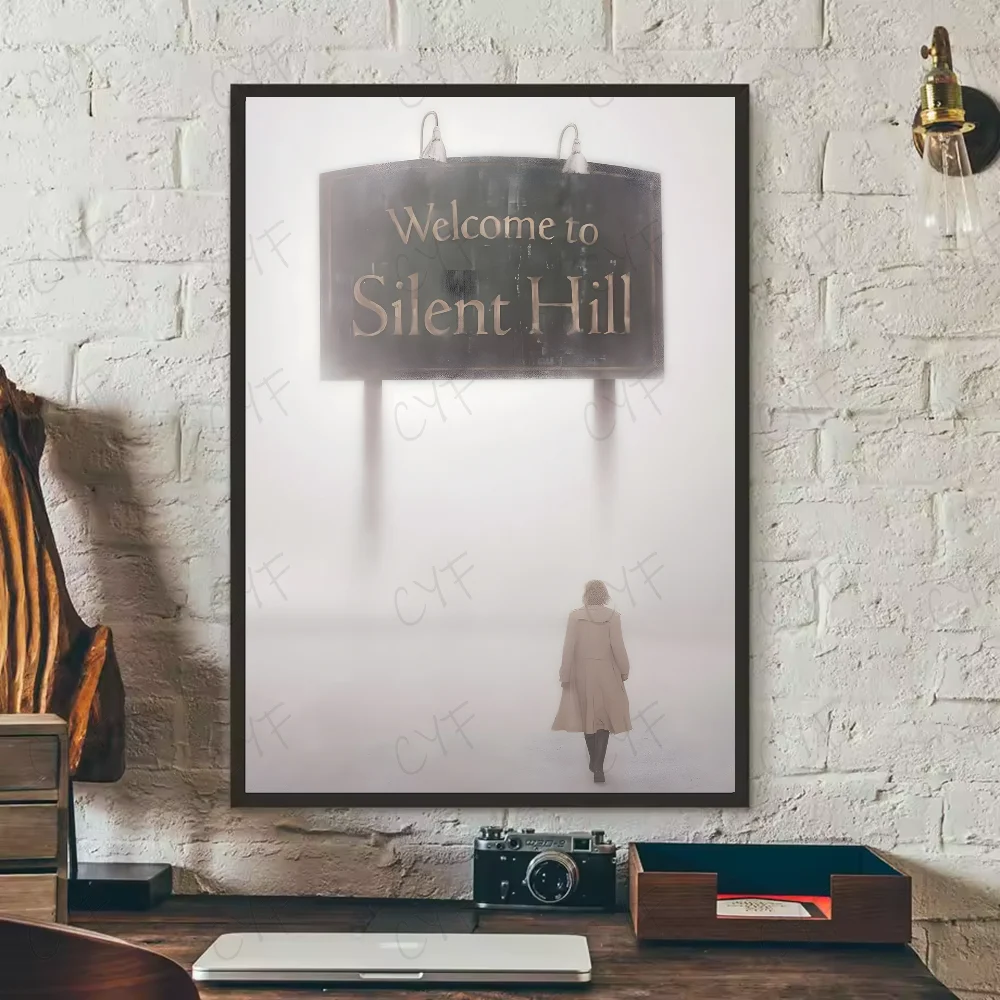 Hot Classic Silent Hill 3 Game anime Poster HD art sticky wall waterproof home living room bedroom bar aesthetic decoration