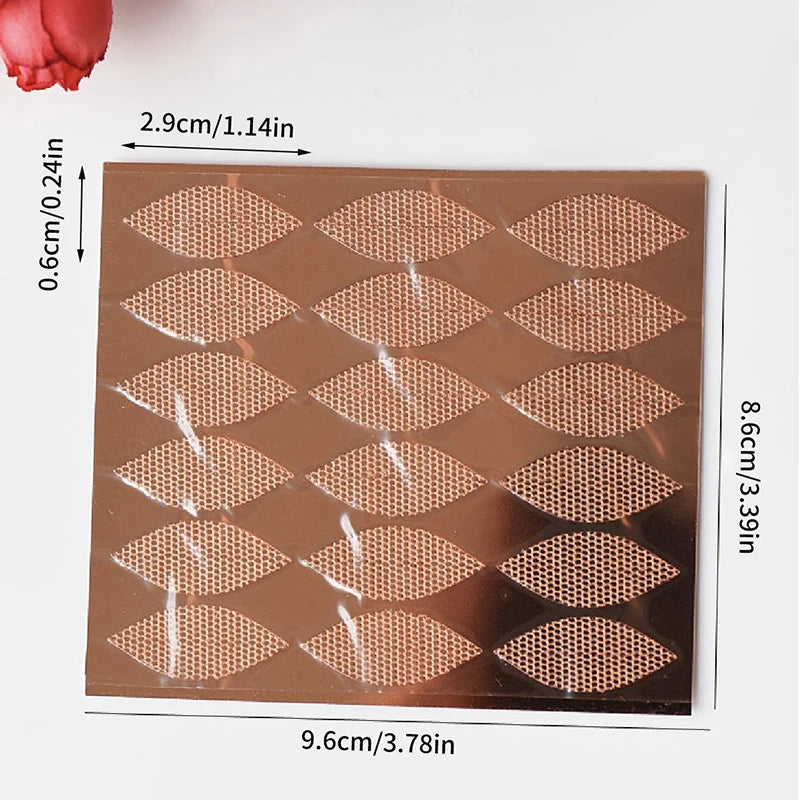 18/24Pcs Invisible Eyelid Sticker Lace Eye Lift Strips Double Eyelid Tape Adhesive Stickers Eye Tape Tools