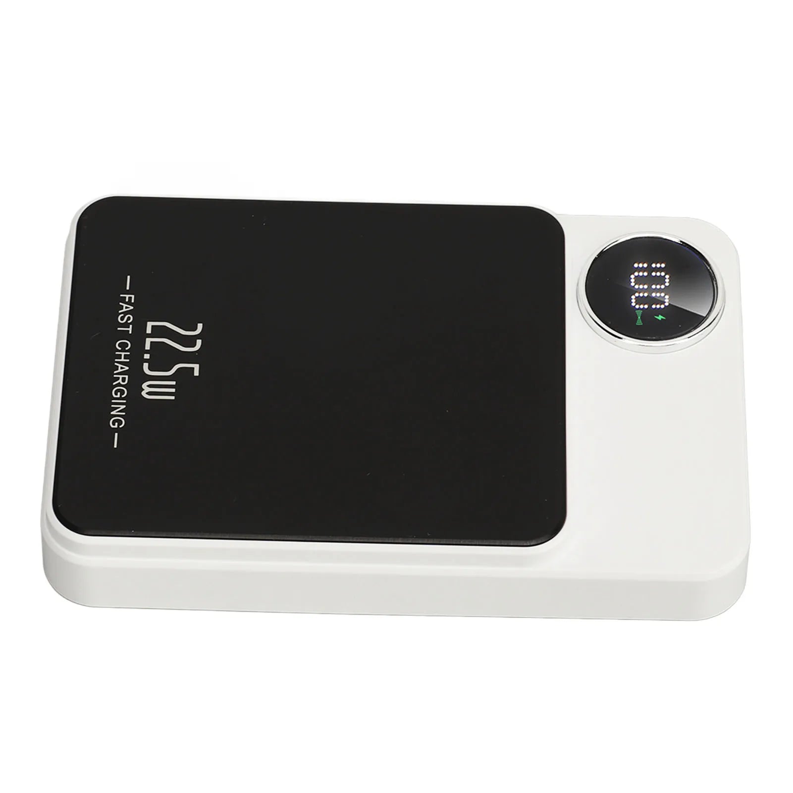 Clearance Deal Wireless Portable Charger Accurate Power Display Built in 5000mah Large Capacity Battery Magnetic Power Bank 15W