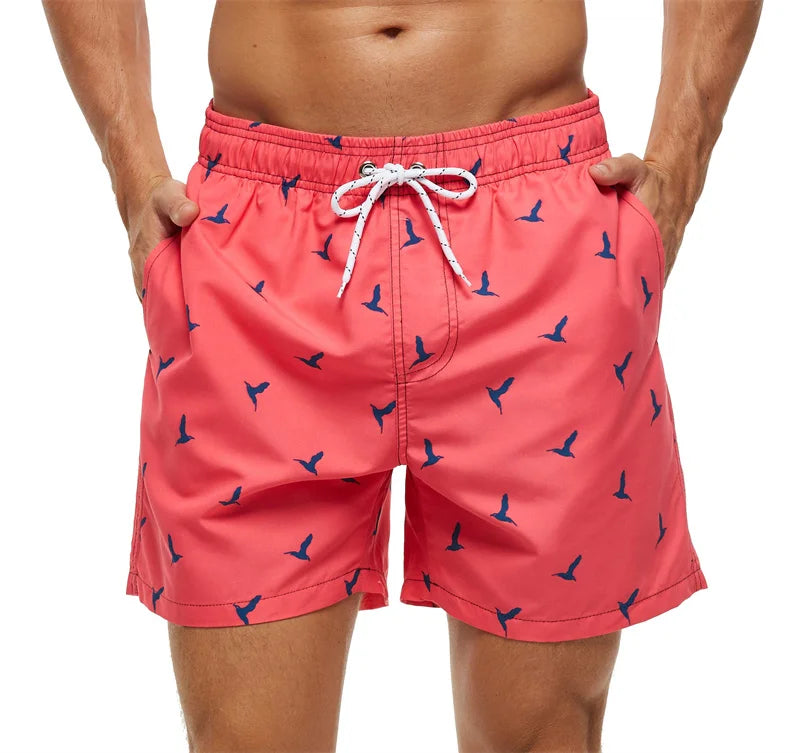 Simple Pineapple Graphic Beach Shorts Pants Men 3D Printing Surf Board Summer Hawaii Swimsuit Swim Trunks Cool Ice