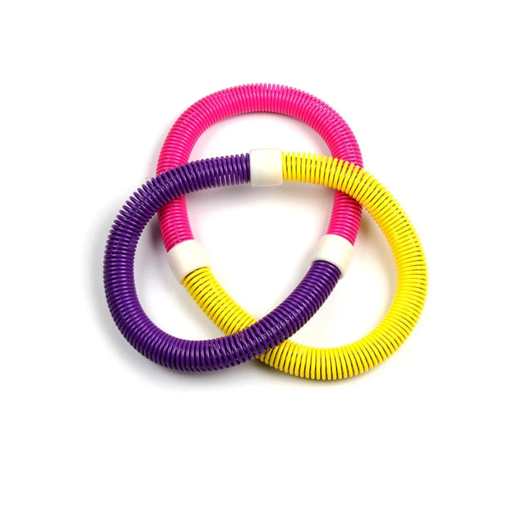 【Spring Hoop】Plastic Soft Fitness Ring Adult Abdominal Toning Belly Slimming Workout Equipment