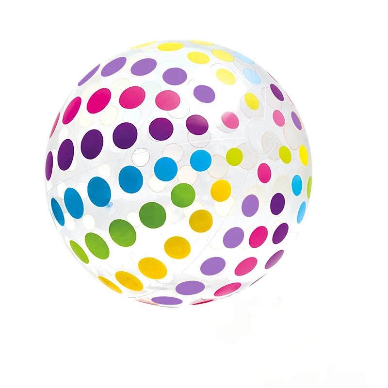 1pc 40cm Inflatable Beach Volleyball Durable Not Easily Broken Bouncy Ball Pool Party Seaside Outdoor Activities Children Camp