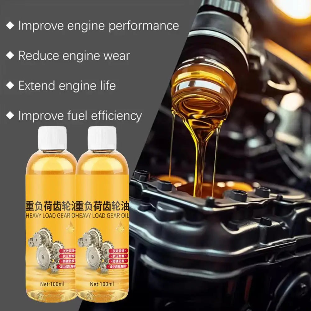 100ml Heavy-duty Gear Oil Anti-Wear Protection Gear Oil Sterndrives Engine System Lubricant For Boat Steering Engine Outboa D1X4